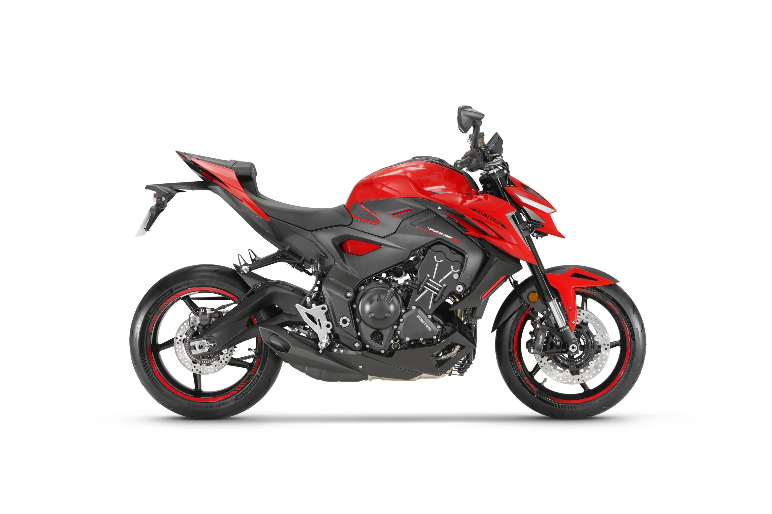 A futura naked da Zontes terá motor novo e monobraço