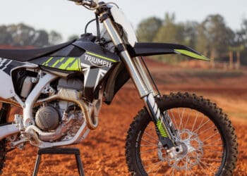 Triumph estreia a nova TF 250-X este fim de semana