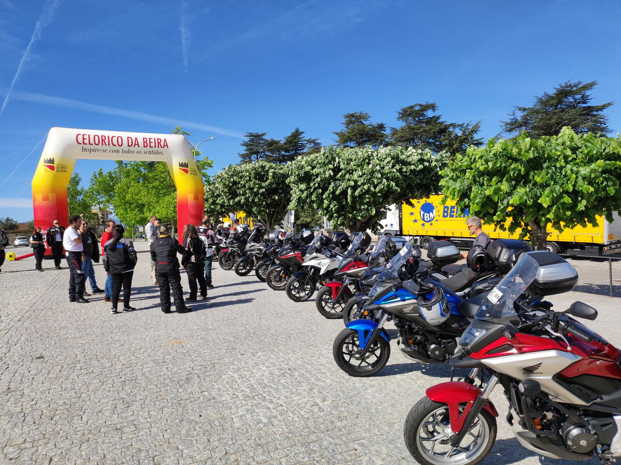 Apresentação 4ª Moto-Volta a Portugal Honda