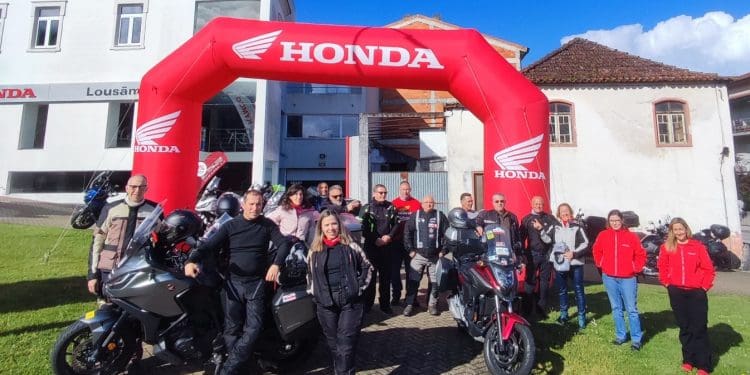 Terminou a 4ª Moto-Volta a Portugal Honda