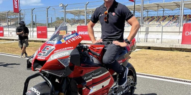 Danilo Petrucci reencontrou a moto da sua última vitória no MotoGP