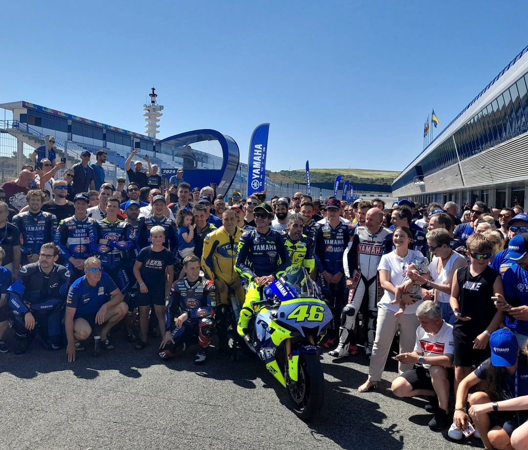 Com Valentino Rossi e outras estrelas, Yamaha Racing Experience chegou ao fim em Jerez