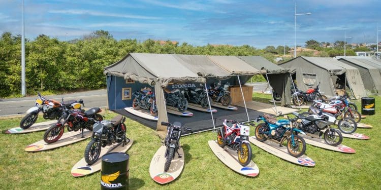 Honda chega ao Wheels and Waves 2024 com 16 modelos CL500 personalizados