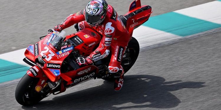 Enea Bastianini com problemas de aderência – ‘Tinha pouca aderência na traseira e assim é impossível’