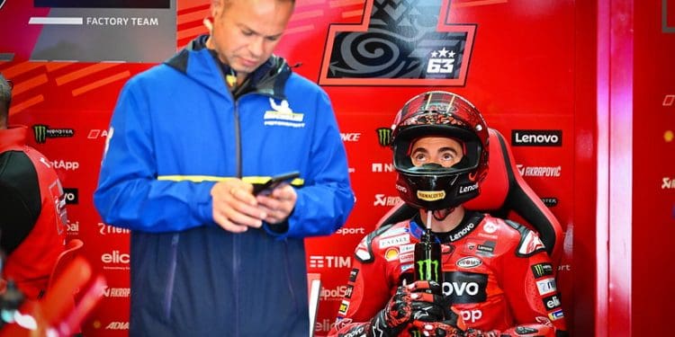 ‘O ritmo foi logo bom;Trabalhei muito na moto para a corrida de domingo’ – Francesco Bagnaia