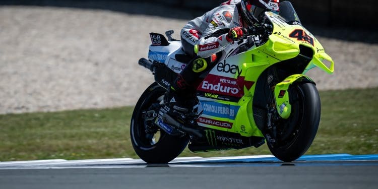 Fabio Di Giannantonio põe fim ao monopólio de Pecco Bagnaia e liderou warm-up em Assen; Miguel Oliveira em 16.º
