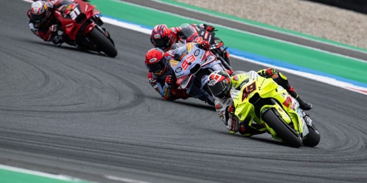 ‘O Marc Márquez tem um estilo arriscado e extremo; Podemos competir coma GP23 mas temos de andar no limite’ – Fabio Di Giannantonio