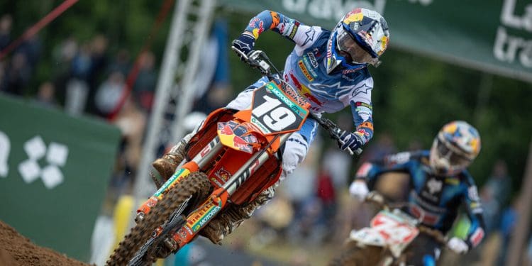 Sacha Coenen estreou-se a ganhar no MX2 na Letónia