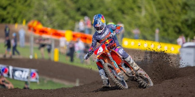 Chase Sexton e Hunter Lawrence brilharam em Unadilla no regresso do AMA 450MX