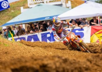 Hunter Lawrence e Chase Sexton vencem em Budds Creek e adiam decisão do título do AMA 450MX para a última ronda; Sexton é favorito