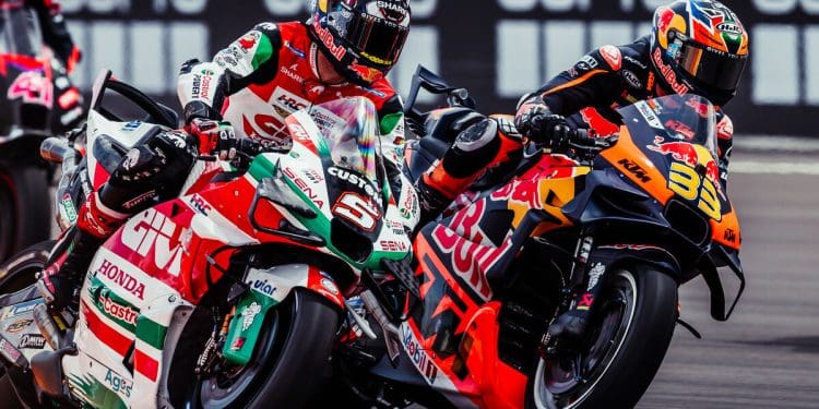 Brad Binder ‘entusiasmado’ por correr em Misano depois da evolução registada em Aragão: ‘Temos muita aderência, mas iremos fazer ajustes’