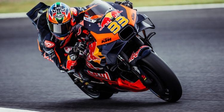 Brad Binder intrometeu-se entre as Ducati mas não ficou feliz: ‘Não foi a corrida que queria de todo, mas foi o possível’