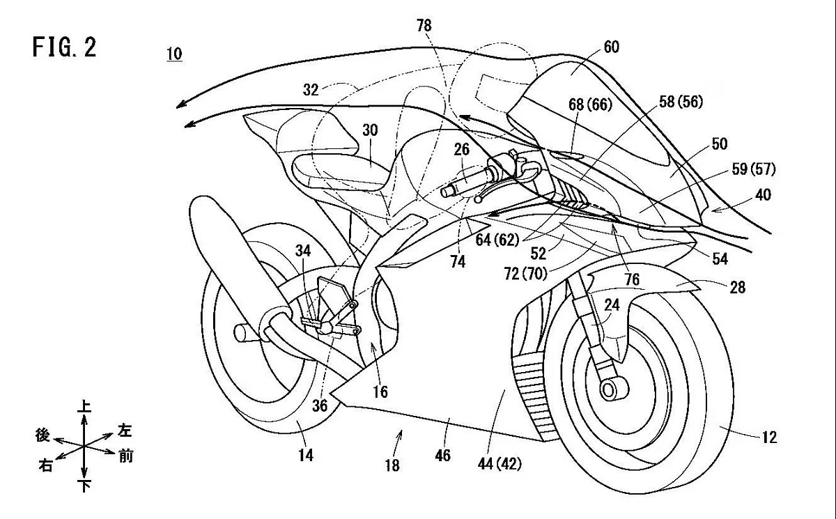 Honda – nova patente prevê uma possível Fireblade no futuro