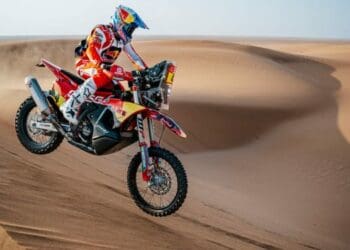 Problemas técnicos atrasam Sam Sunderland na Etapa de hoje