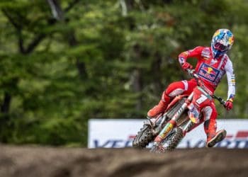 Jorge Prado superior na corrida 1 do MXGP da Patagónia Argentina