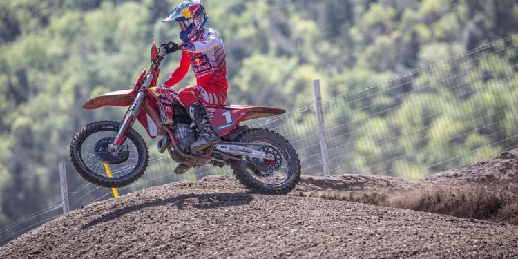 Jorge Prado imparável voltou a ganhar no MXGP de Trento