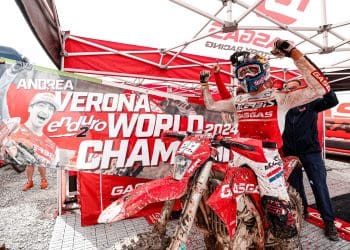 Andrea Verona é campeão do mundo de Enduro E2 com a GASGAS EC 350F 2024