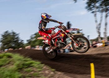 Jorge Prado selou a vitória na corrida de qualificação do MXGP da Suíça