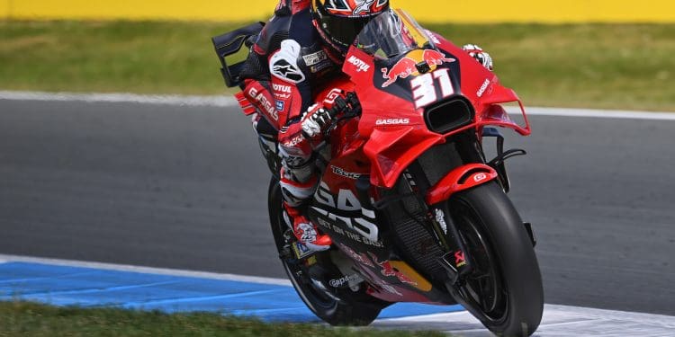 Pedro Acosta e Fabio Di Giannantonio na Q2; Italiano «roubou» lugar a Fabio Quartararo a um segundo do final, literalmente