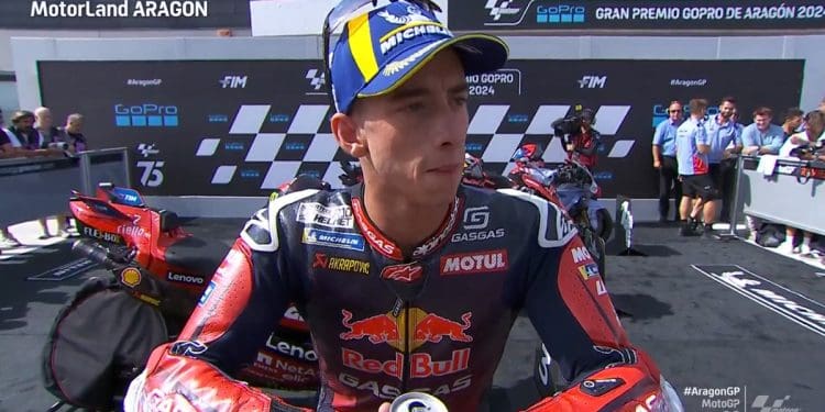 ‘Foi culpa minha não estar diretamente na Q2; Quando as condições da pista não são tão boas, o nível é parecido ao dos adversários’ – Acosta