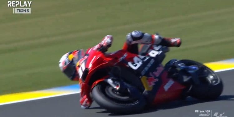 Vídeo: O «save» impressionante de Pedro Acosta no FP1 do GP de França