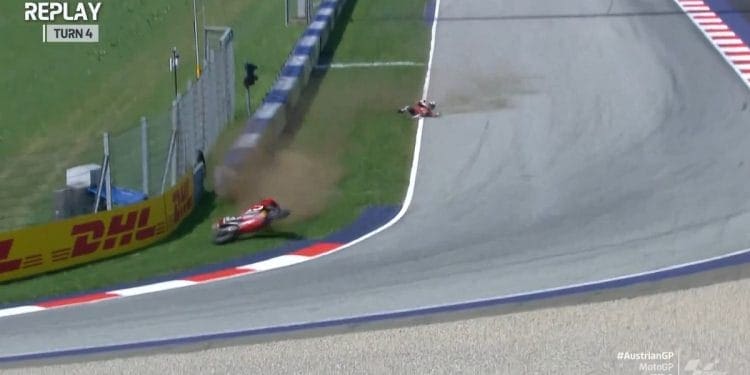 Vídeo: Asustadora queda de Pedro Acosta interrompeu FP1 na Áustria