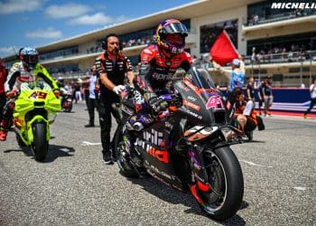 Aleix Espargaró vê interesse de outros pilotos no seu lugar como ‘normal’ e deixou claro: ‘Se quiser ficar na Aprilia, fico’