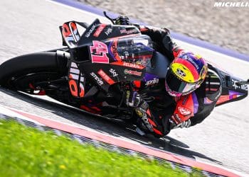 Aleix Espargaró teve dificuldades para chegar ao fim da corrida em Spielberg: ‘O travão da frente parecia o de uma bicicleta’