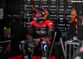 Aleix Espargaró lamenta final de corrida prematuro, sem culpas para Jack Miller mas…: ‘Vimos a decisão no Moto2, e aqui…’