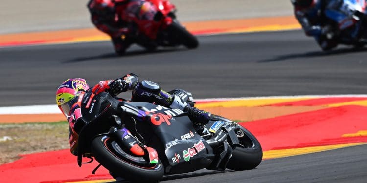 Aleix Espargaró «alerta» Ducati em Misano: ‘Mais motos e informação, mas a linha entre ser produtivo e contraproducente é muito ténue’