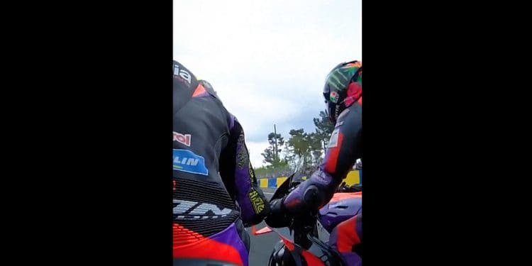 Vídeo: Tensão dentro e fora de pista entre Aleix Espargaró e Franco Morbidelli