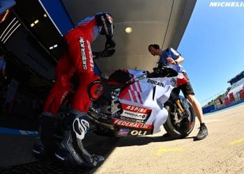 A Desmosedici GP23 tem ‘mais potencial’ do que a GP22 mas precisa de mais trabalho, diz Álex Márquez