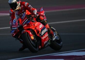 Francesco Bagnaia satisfeito… e com dúvidas: ‘É difícil perceber o nível do que se está a tentar fazer devido à elevada aderência’