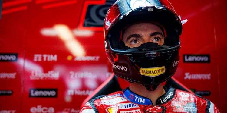 Francesco Bagnaia punido com três lugares na grelha de partida do GP de Itália