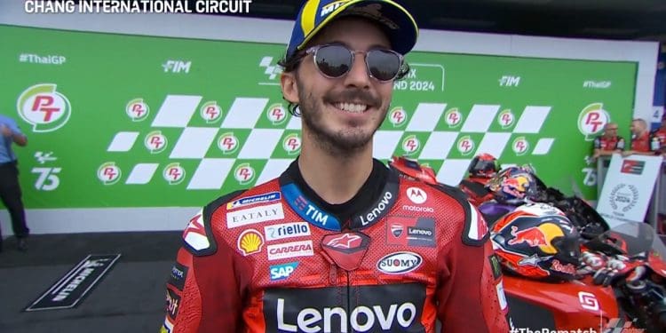 ‘Houve mais água no asfalto, e foi melhor para mim’ – Francesco Bagnaia