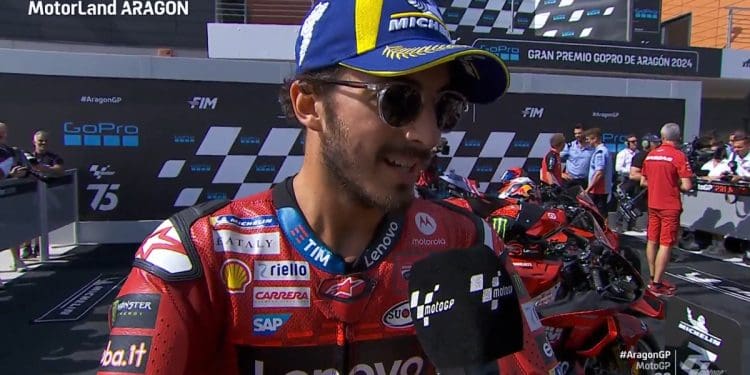 ‘Ainda nos falta algo comparando com o Marc Márquez; 0,8s numa qualificação é inacreditável’ – Francesco Bagnaia