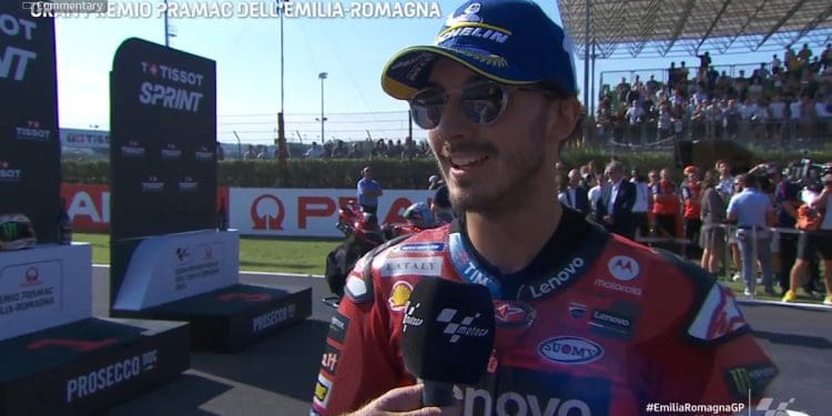‘Fizemos toda a corrida abaixo de 1m31,2s; isto é inacreditável’ – Francesco Bagnaia