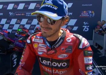 ‘O ritmo é muito bom e as minhas sensações são fantásticas; Não estou a 100% mas sinto-me ok; Feliz pela Academia VR46’ – Pecco Bagnaia