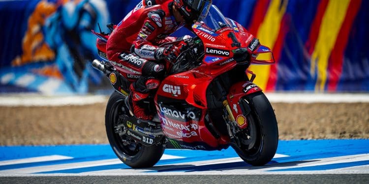 Francesco Bagnaia sem novos itens no teste de Jerez: ‘Foi para analisar e testar tudo outra vez’