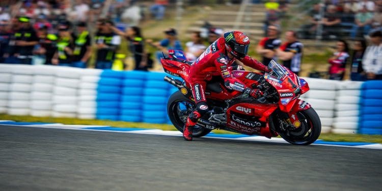 ‘A sensação com a dianteira não era a ideal, estava a mover-se muito’ – Francesco Bagnaia