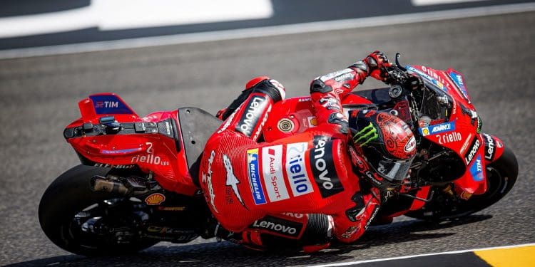 Francesco Bagnaia de novo no topo no FP2 do GP de Itália; Miguel Oliveira em 18.º