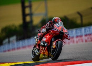 Francesco Bagnaia começa dia do GP 200 a ditar ritmo no warm-up em Sachsenring; Miguel Oliveira no top dez