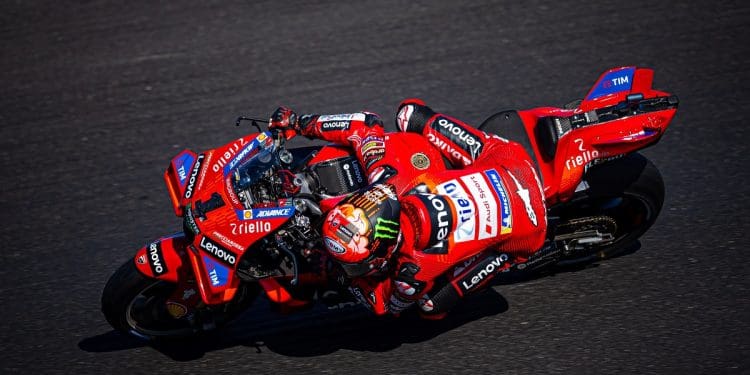 ‘Com o pneu médio na corrida podemos ter mais possibilidades de ultrapassar’ – Francesco Bagnaia