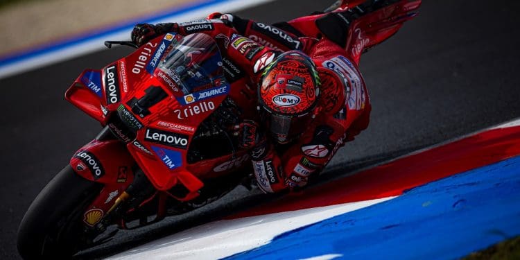 ‘Senti-me muito melhor com a aderência há duas semanas, mas o tempo de volta foi mais fácil de obter’ – Francesco Bagnaia