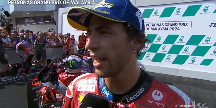 ‘Quando é assim tenho de salvar a corrida’ – Enea Bastianini