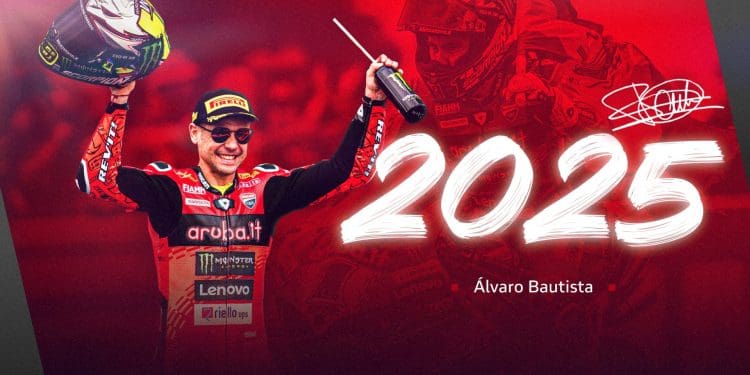 Oficial: Álvaro Bautista renova contrato com a Aruba.it Racing – Ducati para 2025