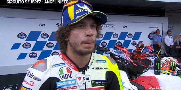 ‘Recuperar aqui em Jerez é muito bom’ – Marco Bezzzecchi