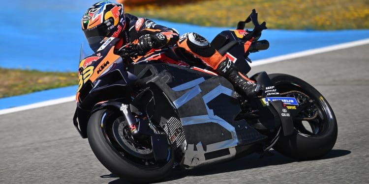 Brad Binder testou novo pacote aerodinâmico nos testes de Jerez