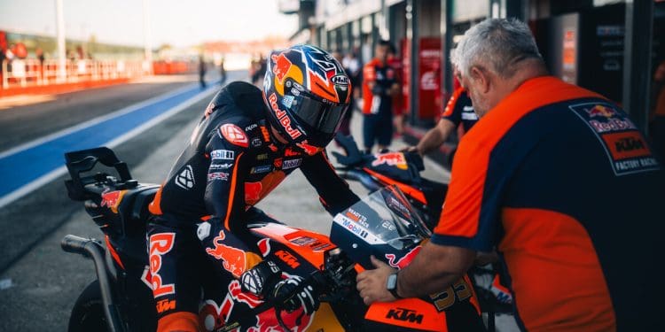 Francesco Guidotti sobre os testes da KTM em Misano: ‘Foi um teste intenso e importante; Arriscado tentar fazer tudo num só dia’