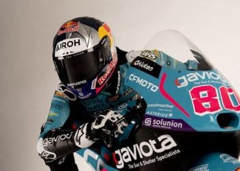 David Alonso levou CFMoto Aspar ao topo do primeiro dia de testes de Moto3 em Jerez